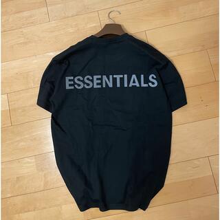 新品FOG ESSENTIALSリフレクティブロゴBoxy/ボクシーTシャツ/M(Tシャツ/カットソー(半袖/袖なし))