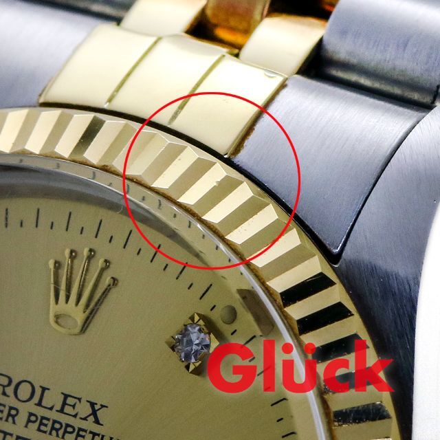 ROLEX(ロレックス)のロレックス デイトジャスト 36 16013G【USED A】：Rx20015827 メンズの時計(腕時計(アナログ))の商品写真