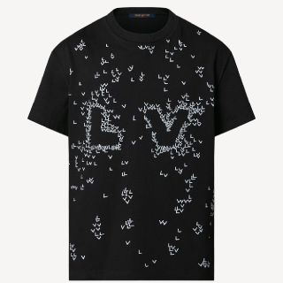 ルイヴィトン(LOUIS VUITTON)のLVスプレッドエンブロイダリーTシャツ(Tシャツ/カットソー(半袖/袖なし))