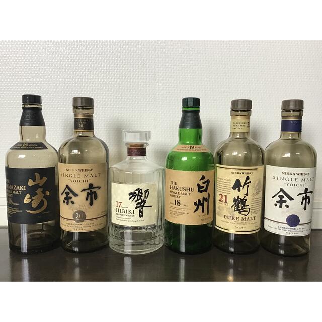 SUNTORY ジャパニーズウイスキー ６本セット - 酒