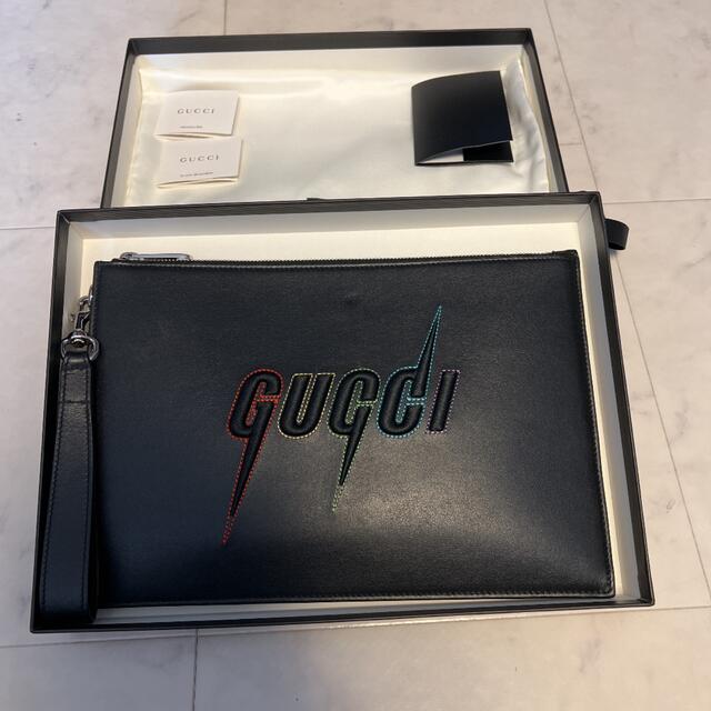 Gucci(グッチ)のGUCCI クラッチバッグ　メンズ メンズのバッグ(セカンドバッグ/クラッチバッグ)の商品写真