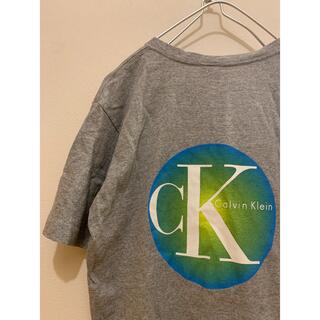 カルバンクライン(Calvin Klein)のused カルバンクライン ビックロゴTシャツ USA製(Tシャツ/カットソー(半袖/袖なし))