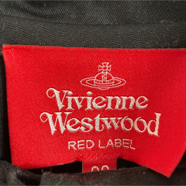 Vivienne Westwood(ヴィヴィアンウエストウッド)のvivienwestwood ヴィヴィアン　フリル半袖シャツ ブラック レディースのトップス(ポロシャツ)の商品写真