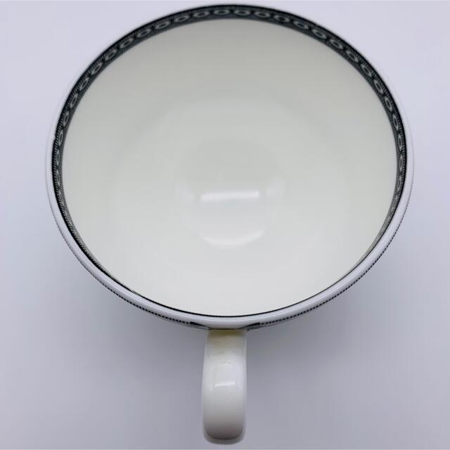 WEDGWOOD(ウェッジウッド)の【美品】 wedgwood コロネード ブラック 2客セット W4340 インテリア/住まい/日用品のキッチン/食器(食器)の商品写真