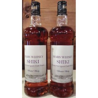 マルスウイスキー SHIKI ヤマソービニオン カスクフィニッシュ×2本(ウイスキー)