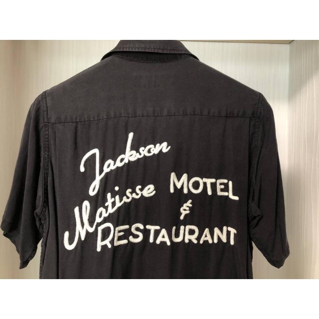 JACKSON MATISSE EMBROIDERY BOWLING SHIRT メンズのトップス(シャツ)の商品写真