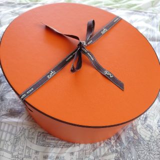 エルメス(Hermes)のエルメス　オレンジボックス　帽子　ハット(ハット)