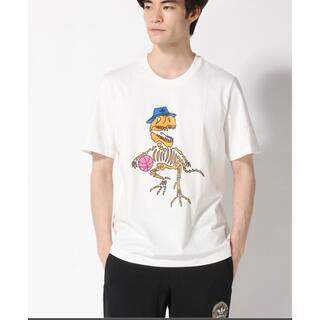 アディダス(adidas)のファニー Dino Tシャツ / アディダスオリジナルス　ホワイト(Tシャツ/カットソー(半袖/袖なし))