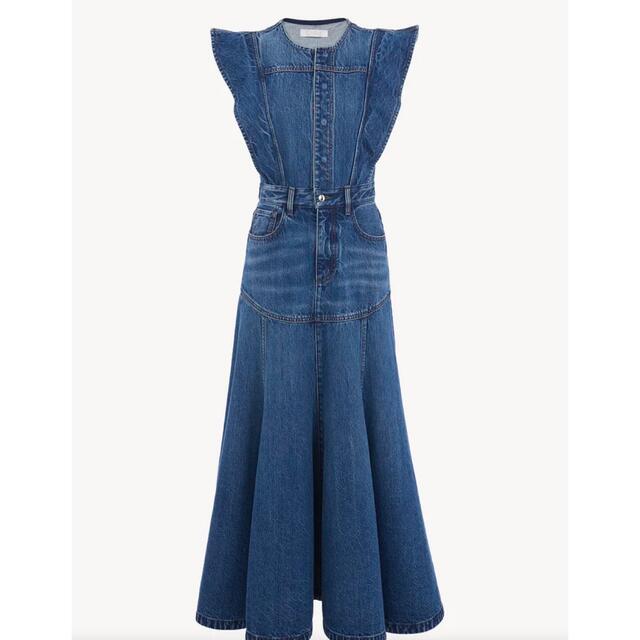 Chloe denim one-piece デニムワンピースレディース