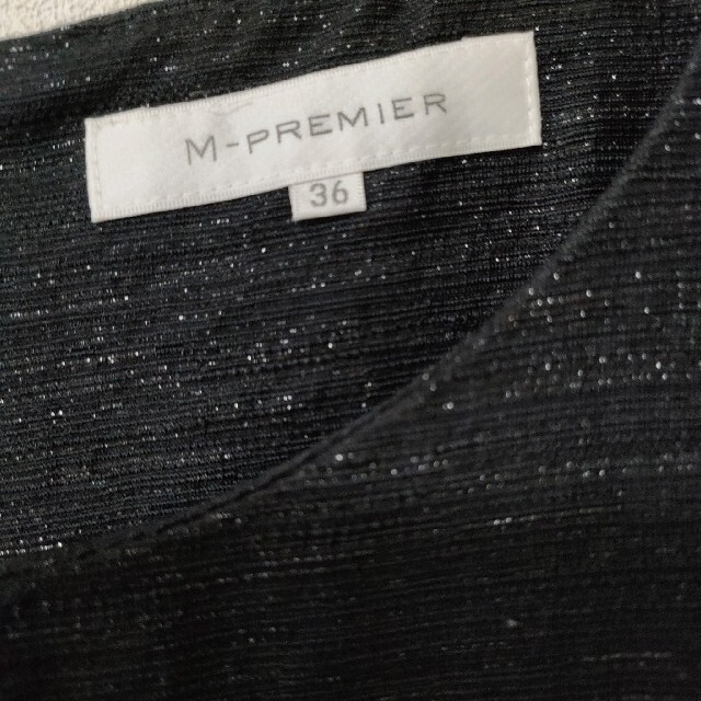 M-premier(エムプルミエ)のM-PREMIER  エムプルミエ　ドレス　ワンピース レディースのワンピース(ひざ丈ワンピース)の商品写真