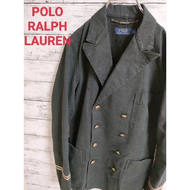 POLO RALPH LAUREN(ポロラルフローレン)のポロラルフローレン　ダブル　テーラードジャケット　ブレザー　ナポレオン レディースのジャケット/アウター(テーラードジャケット)の商品写真