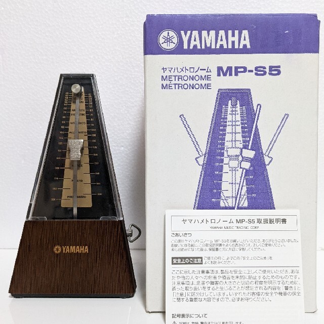 ヤマハ(ヤマハ)のYAMAHA　【美品】メトロノーム　MP-S5 楽器の楽器 その他(その他)の商品写真