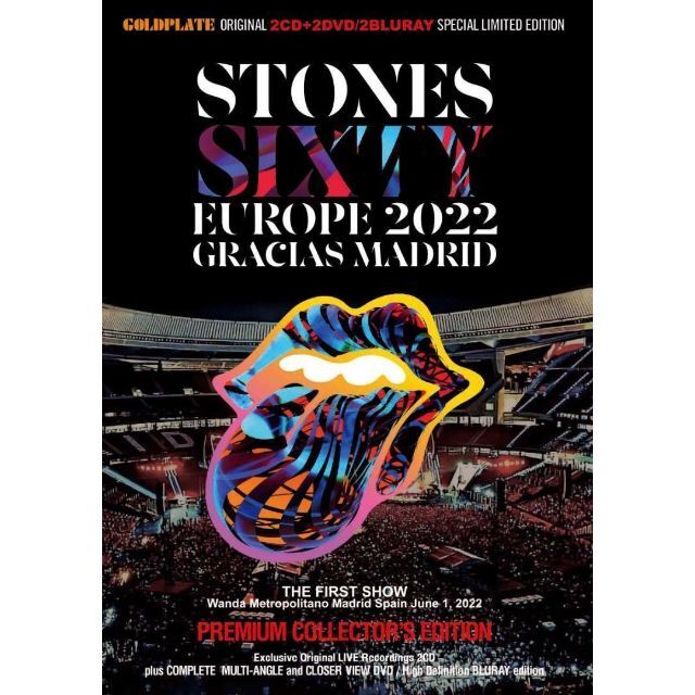 ROLLING STONES SIXTY EUROPE TOUR 2022ポップス/ロック(洋楽)