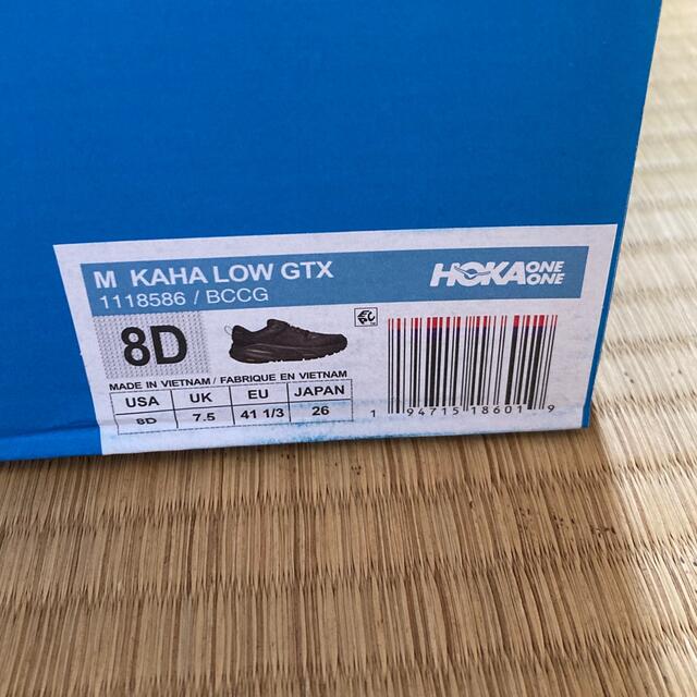 HOKA ONE ONE(ホカオネオネ)のHOKAONEONE kaha low gtx メンズの靴/シューズ(スニーカー)の商品写真