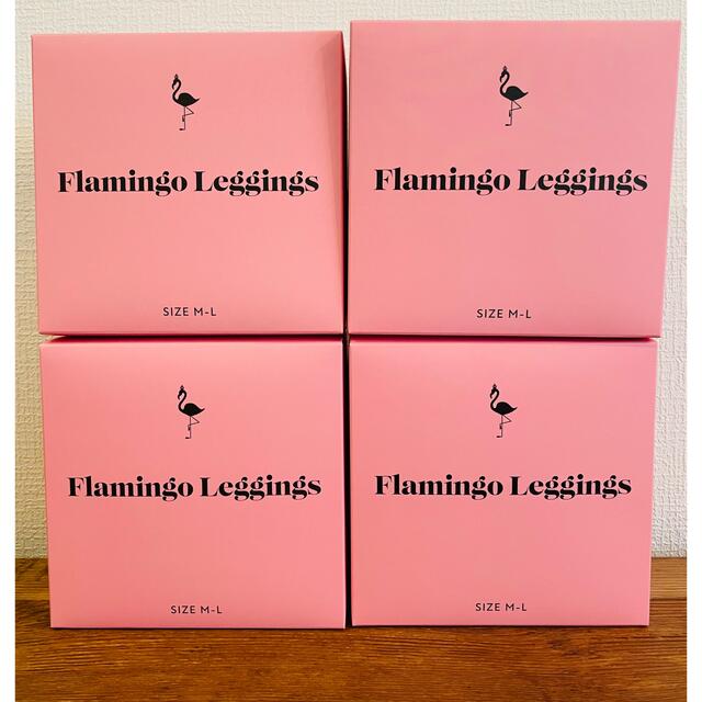 Flamingo Leggings フラミンゴレギンス　サイズM-L 4枚セット