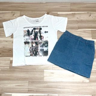 グレイル(GRL)のTシャツ　スカート　300円送料込み(Tシャツ(半袖/袖なし))