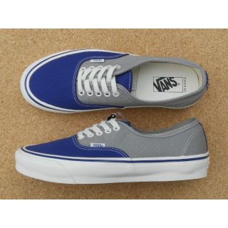 バンズボルト(VANS VAULT)のバンズ VANS OG AUTHENTIC LX 27,5cm 青灰(スニーカー)