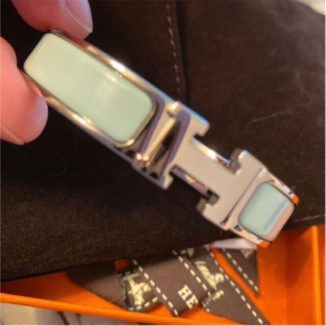 新品未使用】エルメス HERMES クリックH ブレスレット バングル GM