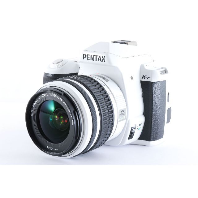 PENTAX(ペンタックス)の★超美品/シャッター数9075回★ PENTAX ペンタックス K-ｒ ホワイト スマホ/家電/カメラのカメラ(デジタル一眼)の商品写真