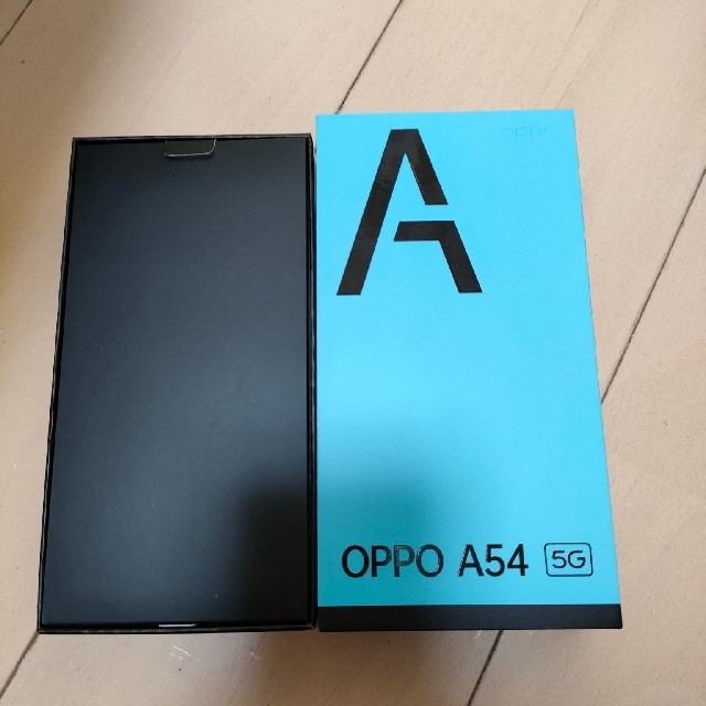 美品　OPPO オッポ A54 5G 64GB パープル　SIMフリー 2