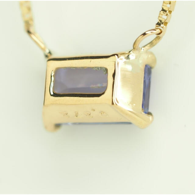 ◎当社オリジナル!天然タンザナイトネックレス K18 T0.272ct モテ