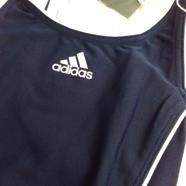 adidas(アディダス)のアディダス　スクール水着　110cm キッズ/ベビー/マタニティのキッズ服女の子用(90cm~)(水着)の商品写真