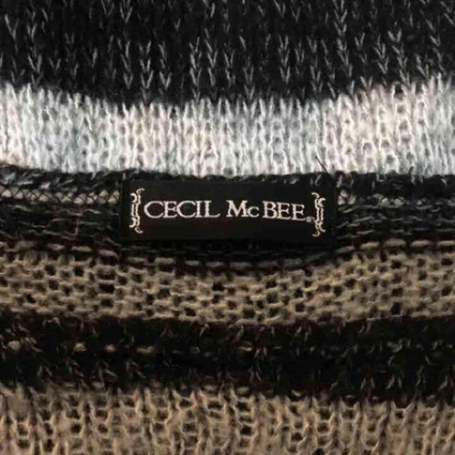 CECIL McBEE(セシルマクビー)のセシルマクビー★ボーダーニットセーター レディースのトップス(ニット/セーター)の商品写真