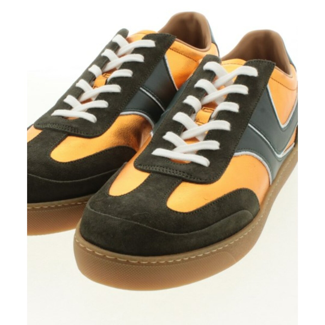 DRIES VAN NOTEN(ドリスヴァンノッテン)のDRIES VAN NOTEN スニーカー 43(28cm位) オレンジx緑系 【古着】【中古】 メンズの靴/シューズ(スニーカー)の商品写真