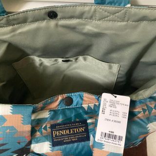 PENDLETON   新品ペンドルトン トートバッグ 中綿 グリーン 大容量