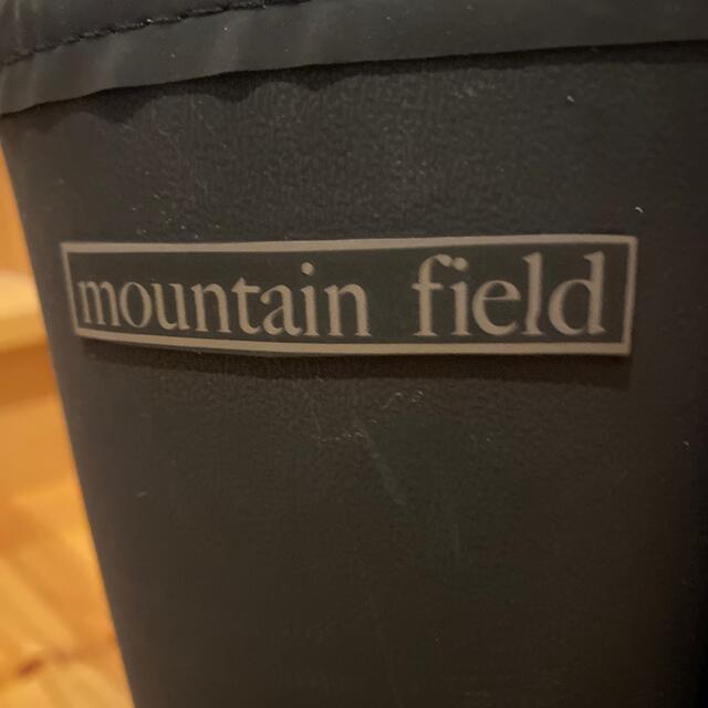 mountain field マウンテンフィールド　長靴　レインブーツ　ブラック レディースの靴/シューズ(レインブーツ/長靴)の商品写真