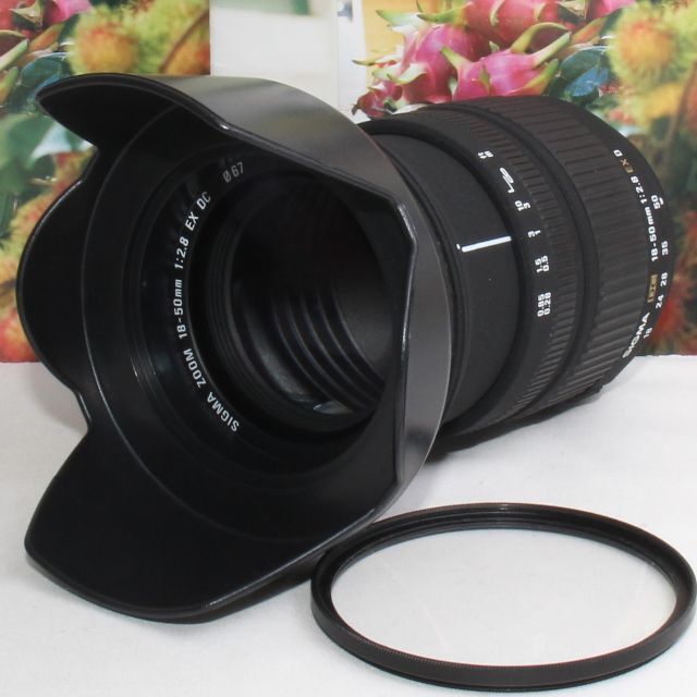 ❤️魅惑の広角レンズ❤️シグマ 18-50mm f2.8 EX D ニコン用❤️ デジタル一眼