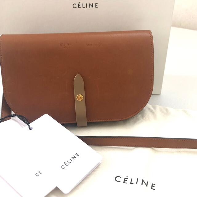 希少　CELINE セリーヌ ストラップ クラッチ約115cm横