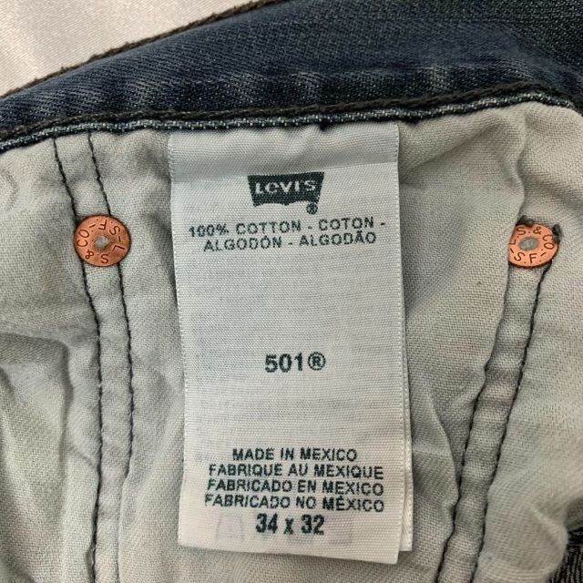 Levi's(リーバイス)の雰囲気◎OLD LEVI’S 501 メキシコ製 デニムパンツ W34 L32 メンズのパンツ(デニム/ジーンズ)の商品写真