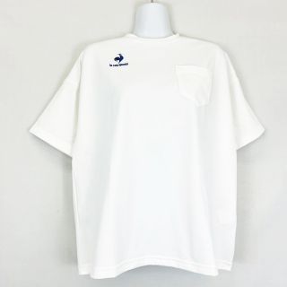 ルコックスポルティフ(le coq sportif)のle coq sportif 半袖 ポケットシャツ QMWTJA07 白  M(Tシャツ(半袖/袖なし))