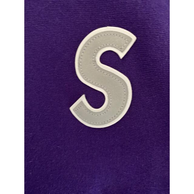 supreme S logo フーディー　hooded パープル　サイズXL 1