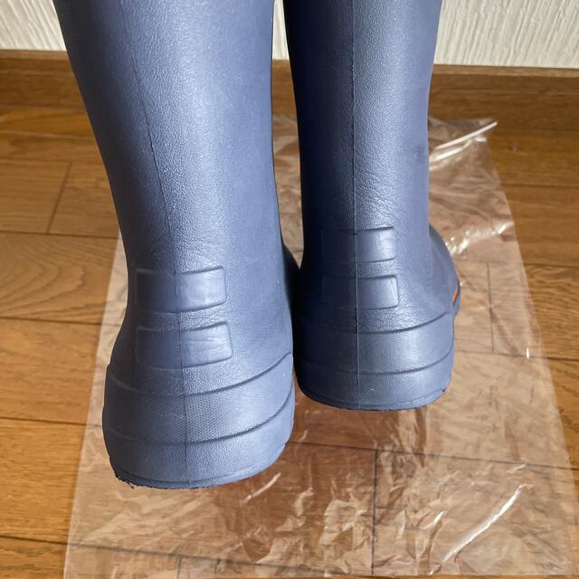 koi様専用☆ワランティ 長靴 22センチ ネイビー×オレンジの通販 by