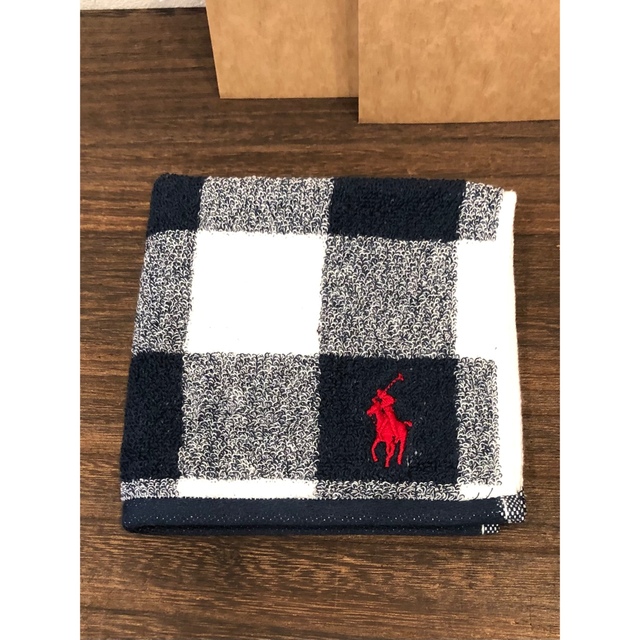 POLO RALPH LAUREN(ポロラルフローレン)のラルフローレン　タオルハンカチ　●2枚セット　No28 レディースのファッション小物(ハンカチ)の商品写真