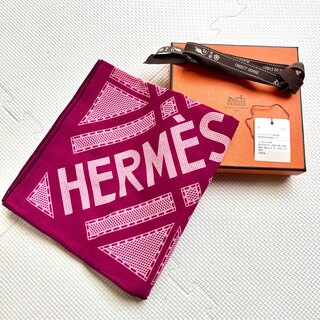 エルメス(Hermes)のHERMES エルメス ☆ ハンカチ カレ45 SELLIER セリエ(ハンカチ)