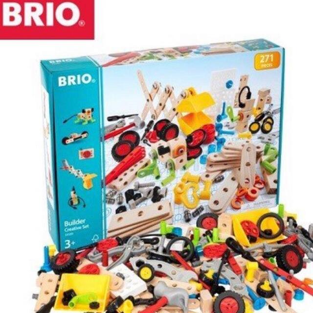 値下げブリオ BRIO 木のおもちゃ ビルダー クリエイティブセット 34589