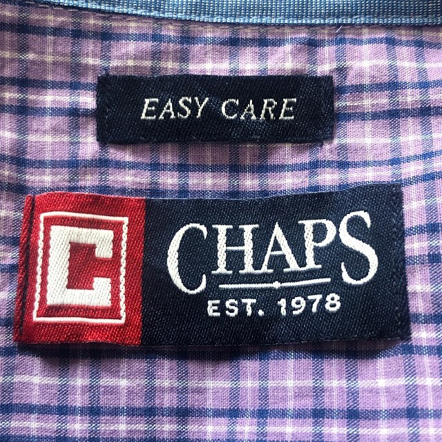 CHAPS(チャップス)のCHAPS  チャップス　長袖　シャツ　チェック 柄　※実寸サイズ参照 メンズのトップス(シャツ)の商品写真