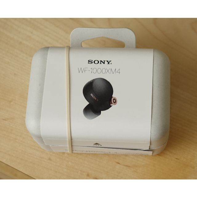 新品！SONY WF-1000XM4 ブラック ワイヤレスイヤホン