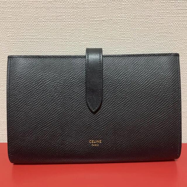 美品】セリーヌ ラージストラップウォレット - 財布