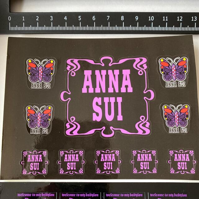 ANNA SUI(アナスイ)の新品❤️未使用　シール❤️オマケ付き インテリア/住まい/日用品の文房具(シール)の商品写真