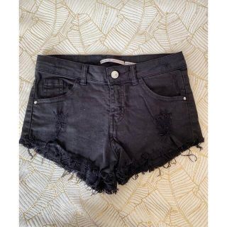 ベルシュカ(Bershka)のベルシュカ　ショーパン　ブラックデニム(ショートパンツ)