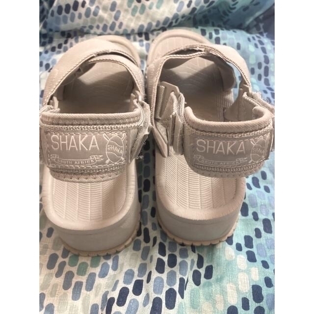 FREAK'S STORE(フリークスストア)のSHAKA シャカ　24.5 サンダル グレー　厚底　ライトグレー  夏　 レディースの靴/シューズ(サンダル)の商品写真