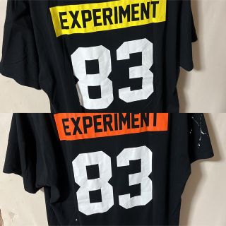 ユニフォームエクスペリメント(uniform experiment)の2枚　uniform experiment ペイント加工　tシャツ 4(Tシャツ/カットソー(半袖/袖なし))