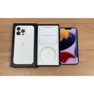 Apple - 【中古美品】iPhone 13 Pro 128GB シルバー SIMフリーの通販