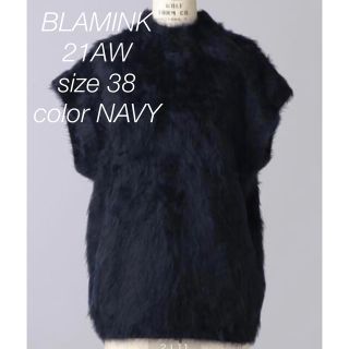 BLAMINK /sleeveless sheepskin coat ブラミンク