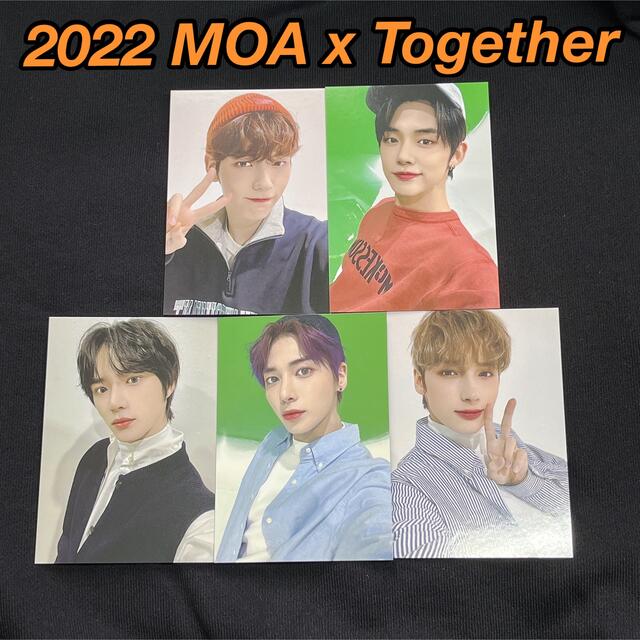 txt 2022 MOA x Together パーカー 付属 トレカ