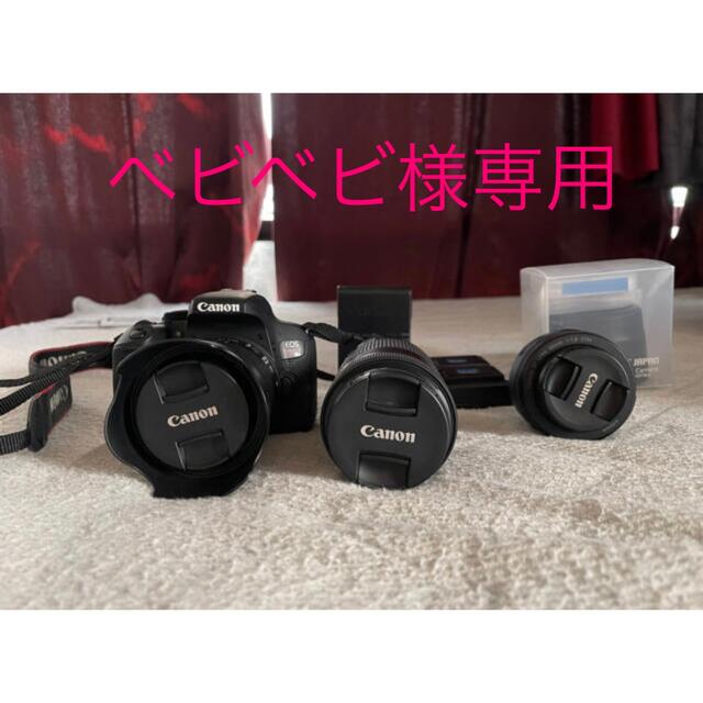 人気を誇る Canon kiss x9i ダブルズームキット＋単焦点レンズ＋追加 ...